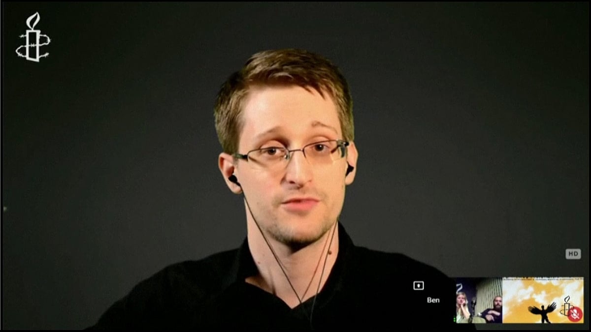 Watch Snowden Calls US Surveillance Programs Ineffective